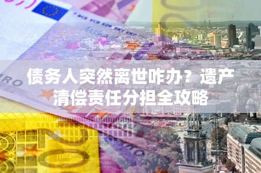 北京债务人突然离世咋办？遗产清偿责任分担全攻略