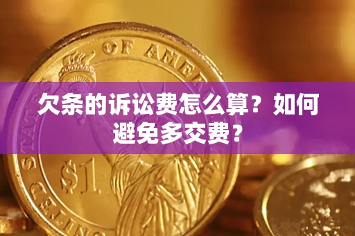 北京欠条的诉讼费怎么算？如何避免多交费？