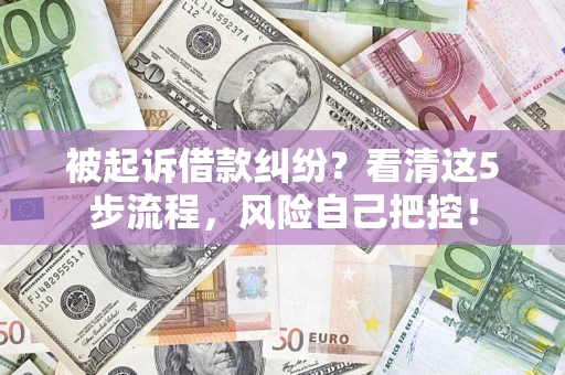 北京被起诉借款纠纷？看清这5步流程，风险自己把控！
