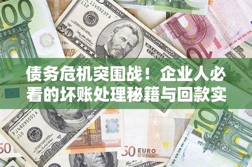 北京债务危机突围战！企业人必看的坏账处理秘籍与回款实战指南